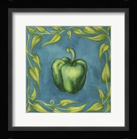 Peppers Green Square Fine Art Print