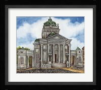 Synagogue Warsaw Exterior Fine Art Print