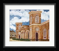 Synagogue Wiznitz Exterior Fine Art Print