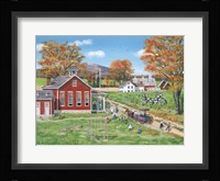 School Days Framed Print