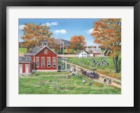 School Days Framed Print
