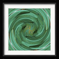 Emerald Swirl Fine Art Print