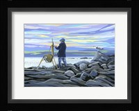 Critical Eye Framed Print