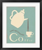 Coffee Refill Framed Print