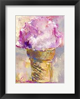 Ice Cream Cone Framed Print