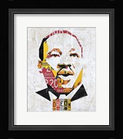 Mlk Dream Portrait Fine Art Print