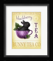 Blackberry Tea Bunny Framed Print