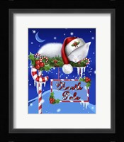 North Pole Kitten Fine Art Print