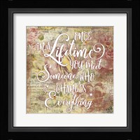 Lifetime You Meet Fine Art Print