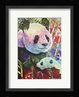 Rainbow Panda Fine Art Print