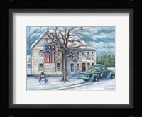 Christmas Delivery Mystic Fine Art Print