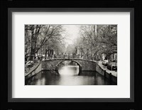 Amsterdam Canal Framed Print