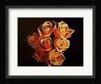 Bouquet Of Yellow Roses Fine Art Print