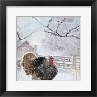 Christmas Turkey Fine Art Print