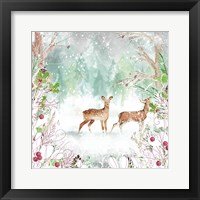 Two Deer Woods Fine Art Print