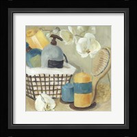 Bathroom Accessories I Framed Print