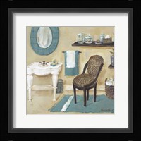 Cheetah Pattern Bath II Fine Art Print