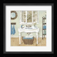 French Country Bathroom I Framed Print
