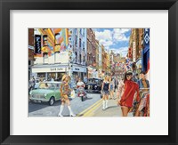 Carnaby Street in the 60s Fine Art Print