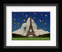Paris Balloon Music Fest Fine Art Print