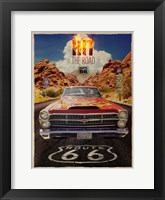 Desert Run Framed Print