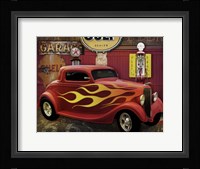 Route 66 Garage Fine Art Print