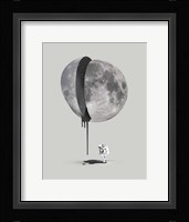 Bleeding Moon Framed Print