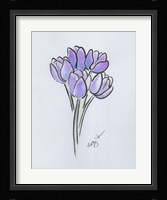 Purple Tulips Fine Art Print