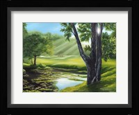 Morning Dew on the Green Fine Art Print