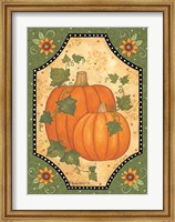 Pumpkins & Sunflowers Fine Art Print