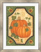 Pumpkins & Sunflowers Fine Art Print