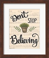 Don't Stop Believing Fine Art Print