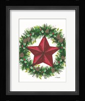 Christmas Wreath Fine Art Print