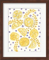 Blueberry Lemons Fine Art Print