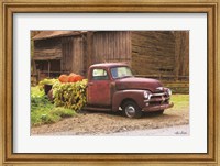 Fall Pumpkin Truck Fine Art Print