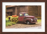 Fall Pumpkin Truck Fine Art Print