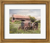 Clayton Tractor Fine Art Print