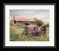 Clayton Tractor Fine Art Print