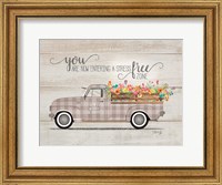 Be Happy Vintage Truck Fine Art Print