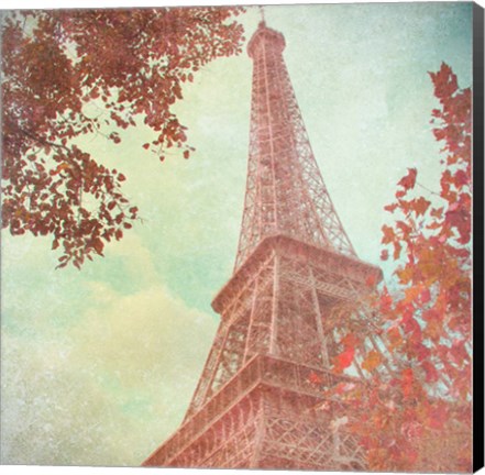 Framed April in Paris I Print