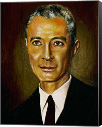 Framed Oppenheimer, Julius Robert (New York, 1904-Princeton, 1967) Print