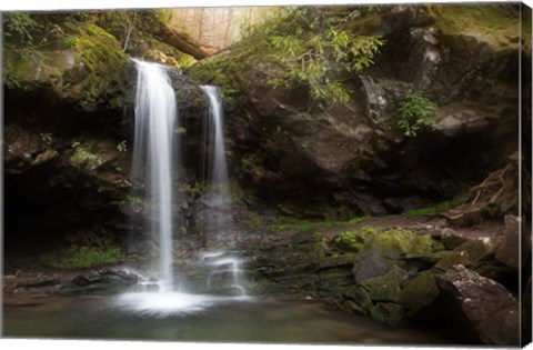 Framed Grotto Falls, Tennessee Print