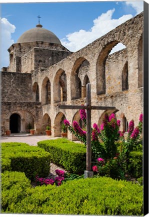 Framed Mission San Jose Architecture Print