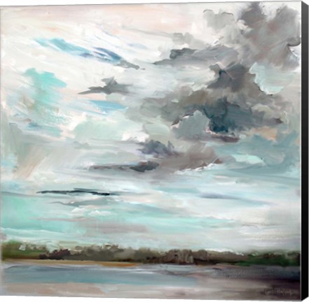 Framed Cloudy Days Don't Get Me Down Print