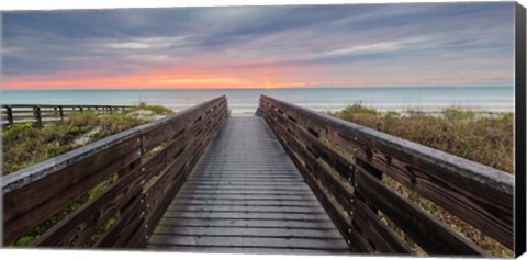 Framed At Day's End Print