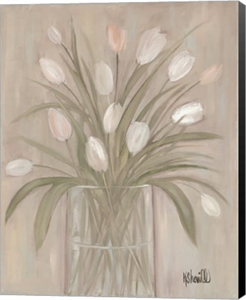 Framed Tulip Bouquet Print
