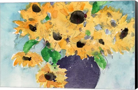 Framed Sunflower Moment II Print