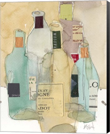 Framed Wines &amp; Spirits II Print