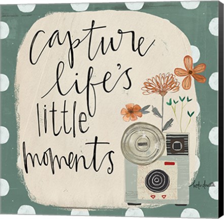 Framed Capture Life's Little Moments Print