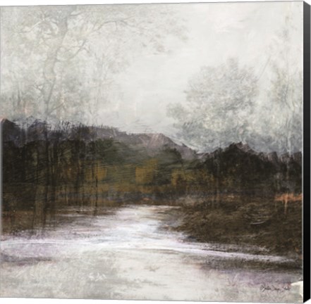 Framed Winter Landscape 7 Print